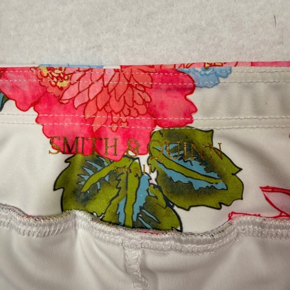 SMITH & QUINN Womens Floral Pleated Skirt Skort Golf Pickleball Size S Tennis - Picture 3 of 10